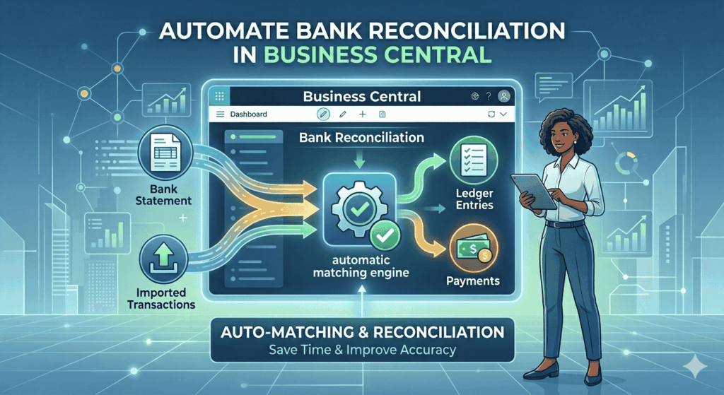 bank reconcilation in business central